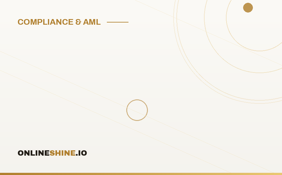 Building an AML/CFT Manual for Your Online Casino in 2025